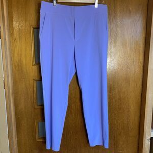 Athleta (12) Women's Brookln Ankle Pant - Bottoms Athletic Lilac Purple